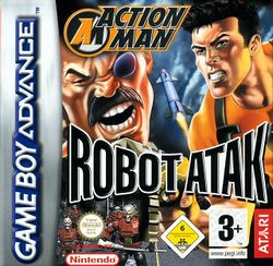 Box artwork for Action Man: Robot Atak.