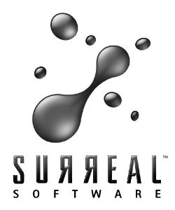 Surreal Software's company logo.