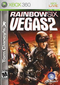Box artwork for Tom Clancy's Rainbow Six: Vegas 2.