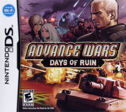 Box artwork for Advance Wars: Days of Ruin.