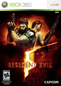 Box artwork for Resident Evil 5.
