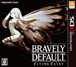 Box artwork for Bravely Default.