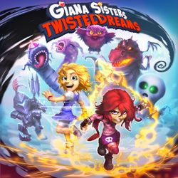 Box artwork for Giana Sisters: Twisted Dreams.