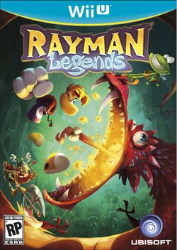 Box artwork for Rayman Legends.