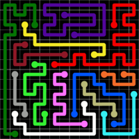 Flow Free Jumbo Pack Grid 14x14 Level 14.png