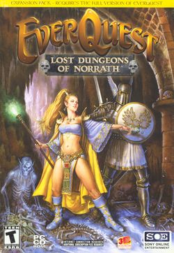 Box artwork for EverQuest: Lost Dungeons of Norrath.