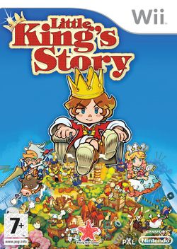 Box artwork for Little King's Story.