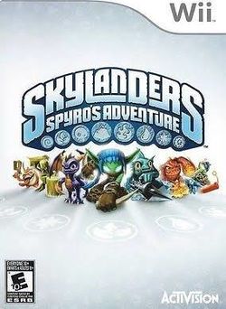 Box artwork for Skylanders: Spyro's Adventure.