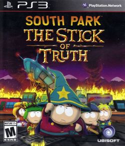 Box artwork for South Park: The Stick of Truth.