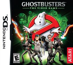 Box artwork for Ghostbusters: The Video Game (Nintendo DS).
