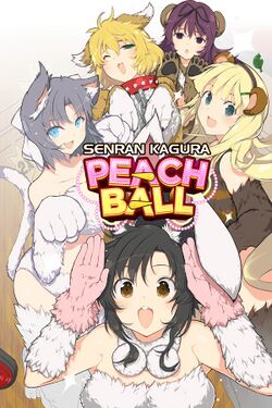 Box artwork for Senran Kagura Peach Ball.