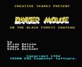 MSX version title screen.