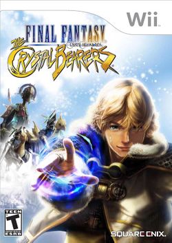 Box artwork for Final Fantasy Crystal Chronicles: The Crystal Bearers.