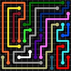 Flow Free Jumbo Pack Grid 13x13 Level 21.png