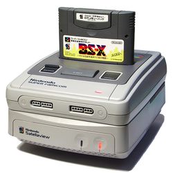 The console image for Satellaview.