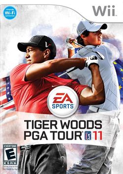 Box artwork for Tiger Woods PGA Tour 11.