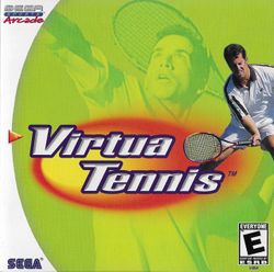 Box artwork for Virtua Tennis.