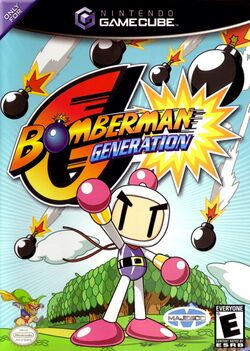 Box artwork for Bomberman Generation.