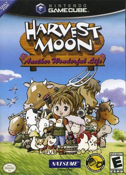 Box artwork for Harvest Moon: Another Wonderful Life.