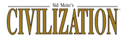 The logo for Civilization.