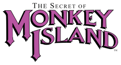 The logo for Monkey Island.