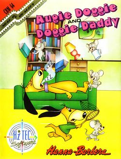Box artwork for Augie Doggie and Doggie Daddy.