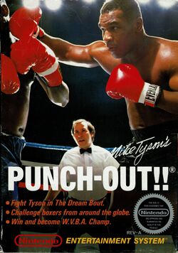 Box artwork for Mike Tyson's Punch-Out!!.