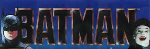 Batman (arcade) marquee