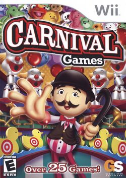 Box artwork for Carnival Games.