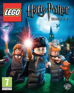 Box artwork for LEGO Harry Potter: Years 1-4.