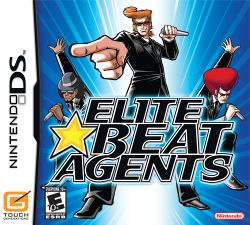Box artwork for Elite Beat Agents.