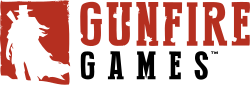 Gunfire Games's company logo.