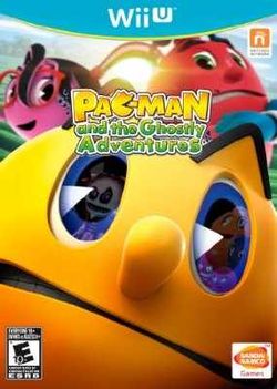 Box artwork for Pac-Man and the Ghostly Adventures.