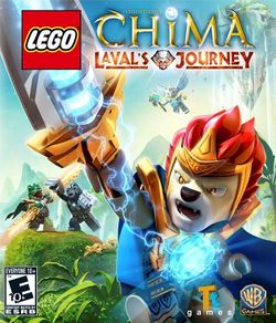 Box artwork for LEGO Legends of Chima: Laval's Journey.