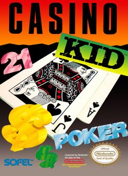 Box artwork for Casino Kid.