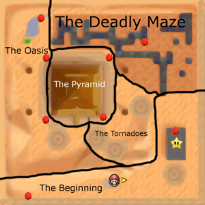 SM64 Shifting Sand Land Red Coins Map.png