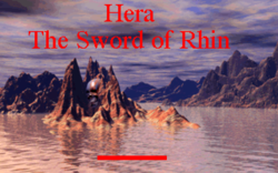 Box artwork for Hera: The Sword of Rhin.