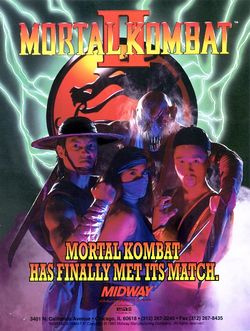 Box artwork for Mortal Kombat II.
