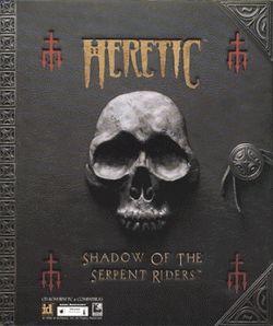 Box artwork for Heretic.