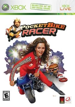 Box artwork for PocketBike Racer.