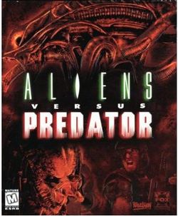 Box artwork for Aliens versus Predator.
