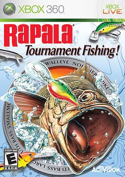 Box artwork for Rapala Tournament Fishing.