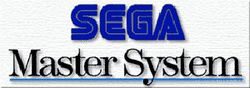 The logo for Sega Master System.