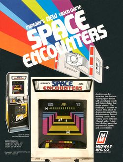 Box artwork for Space Encounters.