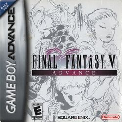 Box artwork for Final Fantasy V.
