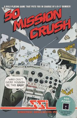 Box artwork for 50 Mission Crush.