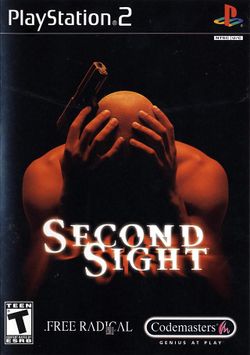 Box artwork for Second Sight.