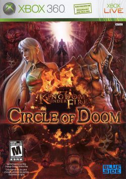 Box artwork for Kingdom Under Fire: Circle of Doom.