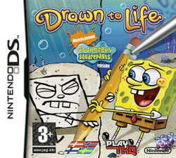Box artwork for Drawn to Life: SpongeBob SquarePants Edition.