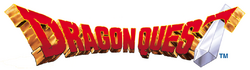 The logo for Dragon Quest.